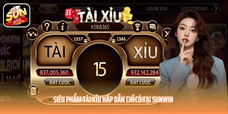 Siêu phẩm tài xỉu hấp dẫn chỉ có tại SUNWIN Siêu phẩm tài xỉu hấp dẫn chỉ có tại SUNWIN