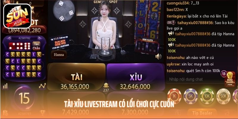 Tài xỉu Livestream có lối chơi cực cuốn Tài xỉu Livestream có lối chơi cực cuốn
